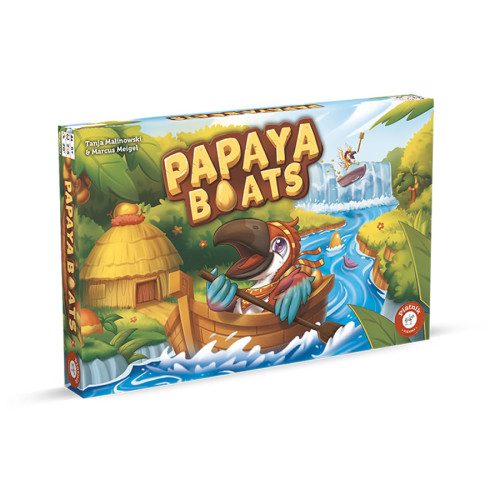 Joc cu carti Piatnik - Papaya Boats, pentru 2-5 jucatori de peste 6 ani
